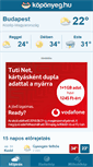 Mobile Screenshot of m.koponyeg.hu